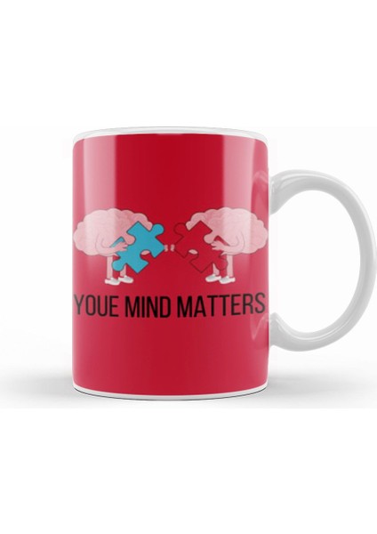 Youe Mınd Matters Kupa Bardak Porselen