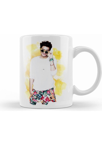 Lee Min Ho Kupa Bardak Porselen