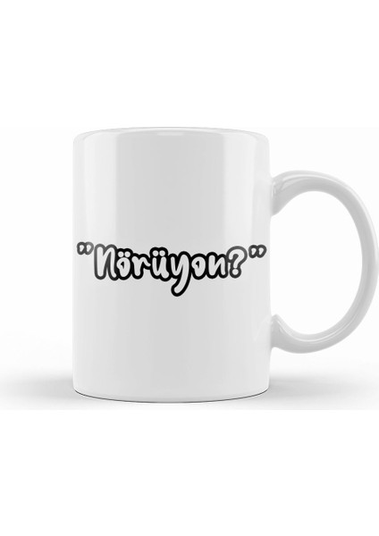 Nörüyon Kupa Bardak Porselen