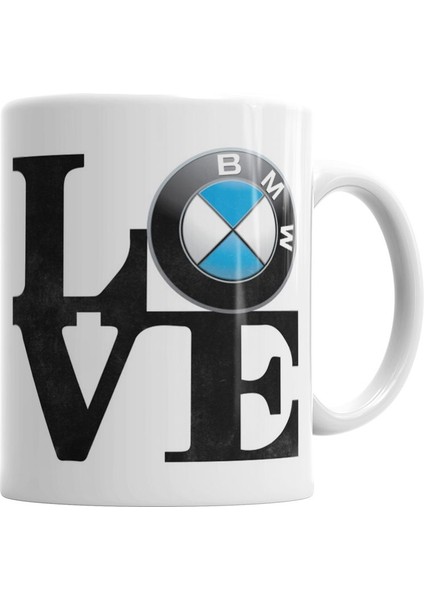 Love Bmw Aşk Bmw Kupa Bardak Porselen