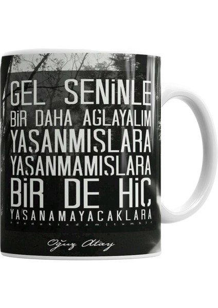 Oğuz Atay Kupa Bardak Porselen