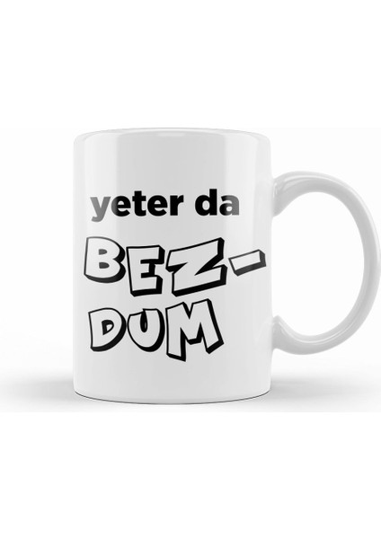 Karadeniz Sözleri Yeter Da Bez Dum Kupa Bardak Porselen