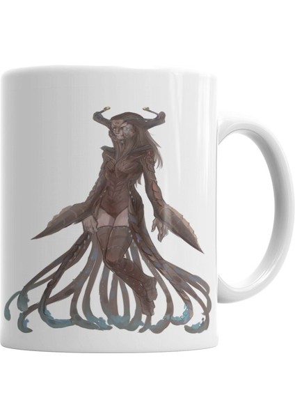 Queen Leviathan Subnautica Kupa Bardak Porselen