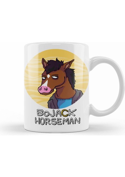 Bojack Horseman 06 Kupa Bardak Porselen