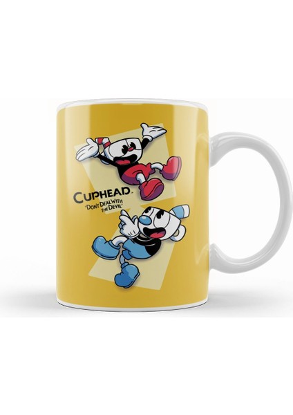 Cuphead 06 Kupa Bardak Porselen