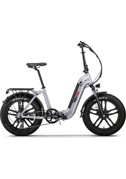 RV10 METAL GRİ ELEKTRİKLİ BİSİKLET