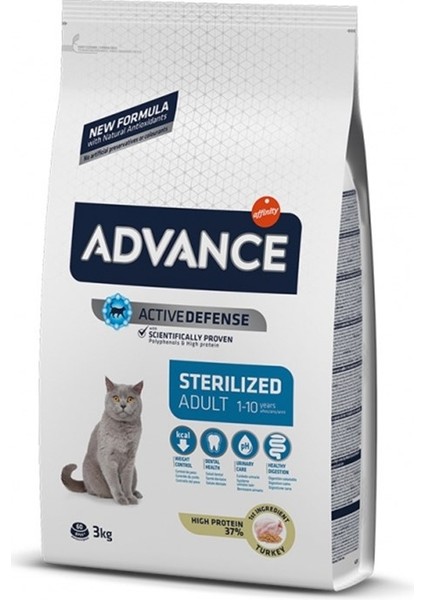 Cat Sterılızed Turkey 3 kg