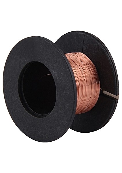 Bakır Tel Emaye Kaplı Izoleli Bobin Teli 0.4mm Kalınlık