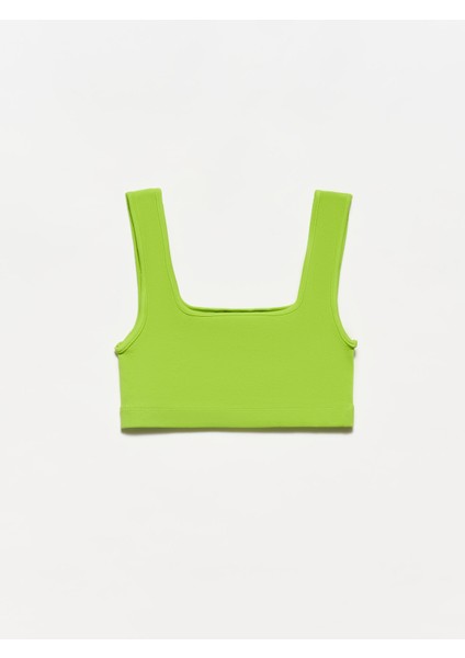 20167 Crop Top-Lime