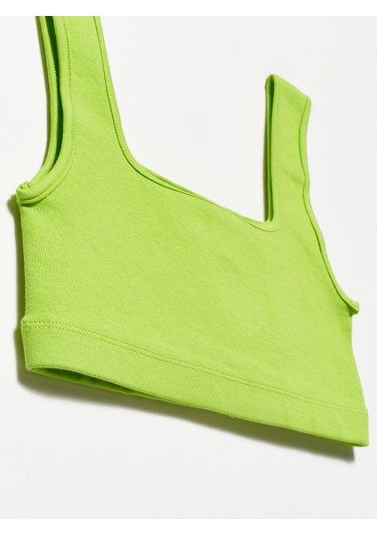 20167 Crop Top-Lime