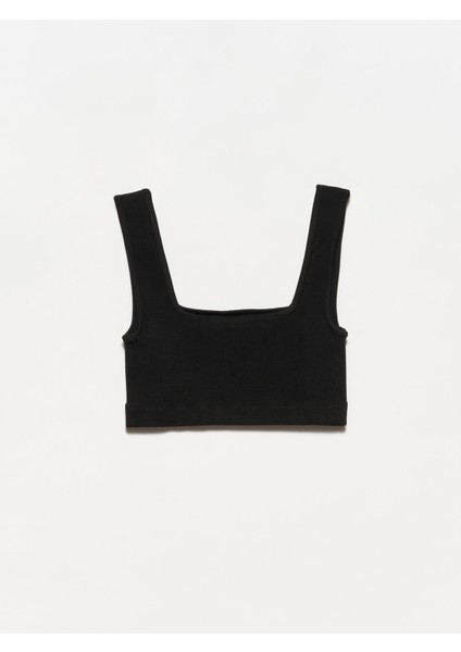 20167 Crop Top-Siyah