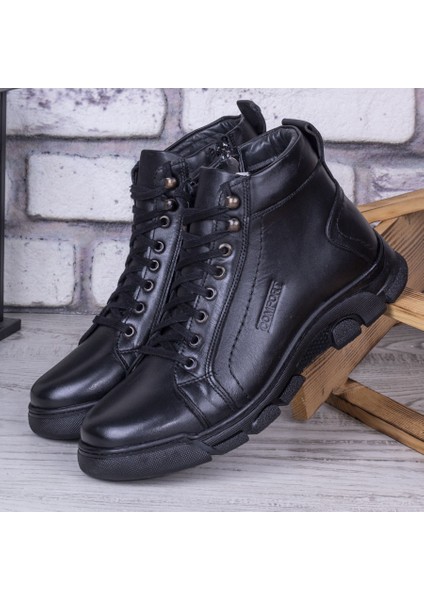 Zatta Kışlık Deri Erkek Bot Fermuarlı fiyatları