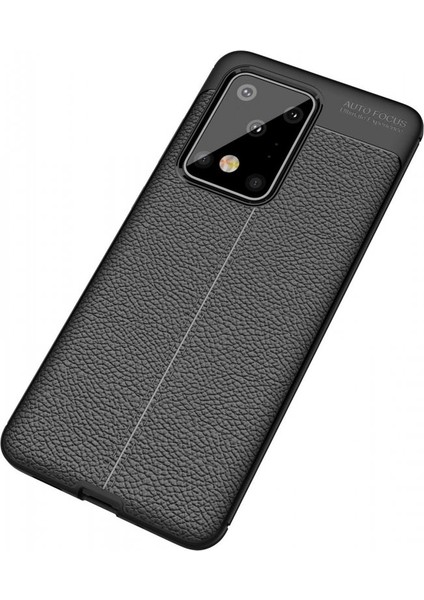 Samsung Galaxy S20 Ultra Kılıf Niss Derili Silikon Siyah fiyatları