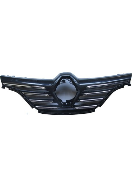 Renault Megane- Iv- Sd/hb- 16/20; Ön Panjur Siyah 7 Nikelaj Çıtalı (Icon Modeli Için)