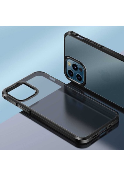 Apple iPhone 12 Kılıf Wlons H-Bom Kapak