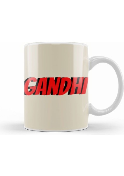 Gandhi Quotes Gifts Vintage Retro Rainbow Style Kupa Bardak Porselen