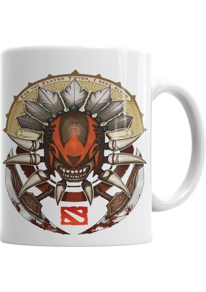 Bloodseeker Dota 2 05 Kupa Bardak Porselen