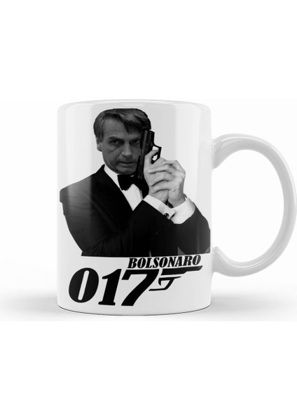 Bolsonaro 017 Kupa Bardak Porselen