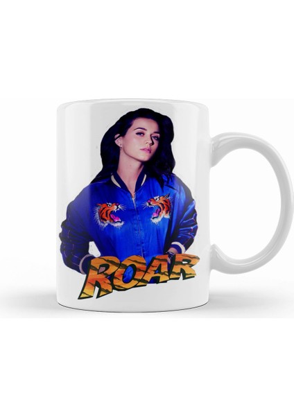 Katy Perry Roar Kupa Bardak Porselen