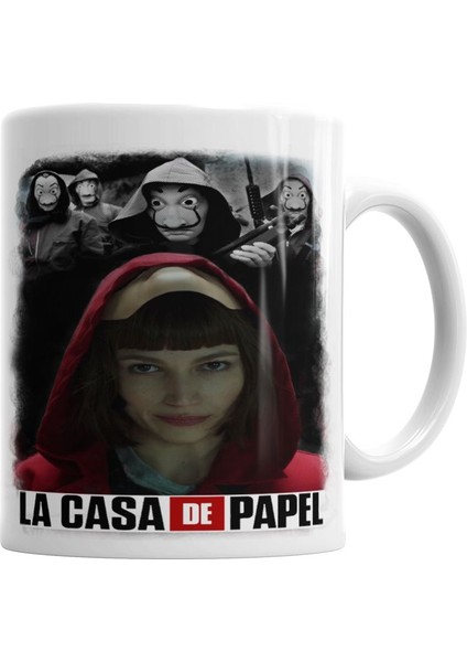 La Casa De Papel Kupa Bardak Porselen