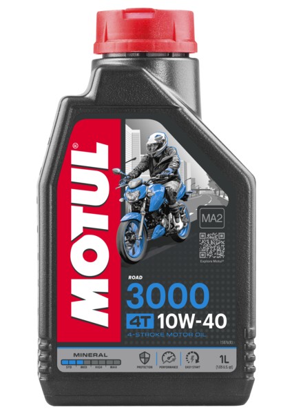 Honda Pcx Motor Yağı Motul 3000 4t 10W-40 Mineral Yağ 1l