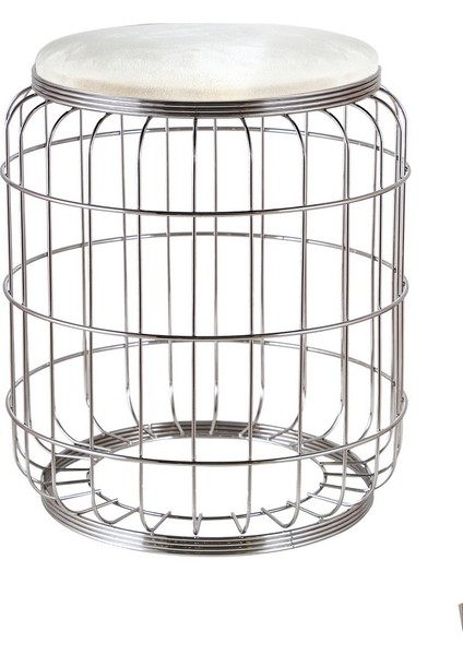 Camellia Puf Krom - Bej