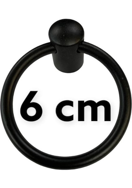 Sarkaç Siyah Uzun Halka