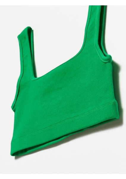 20167 Crop Top-Koyu Yeşil fiyatları