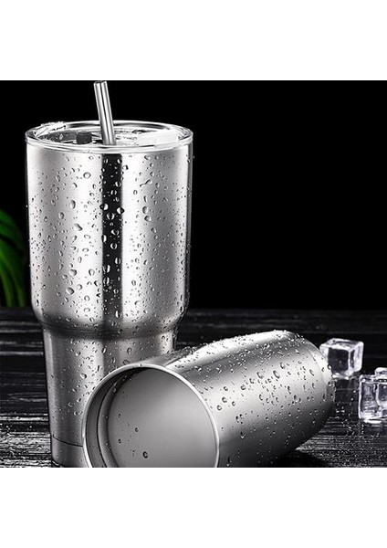 900 ml Karikatür Su Kupası 304 Paslanmaz Çelik Su Şişesi (Yurt Dışından)
