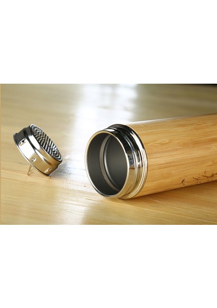 Bambu Paslanmaz Çelik 450 ml Su Şişesi (Yurt Dışından)