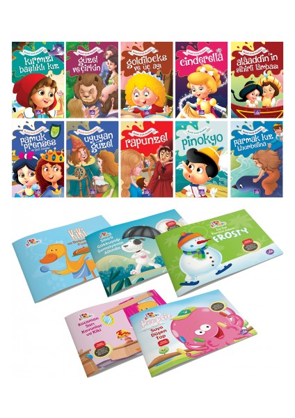 Dünya Masalları On Kitap ve Dahi Çocuk Beş kitap - 1