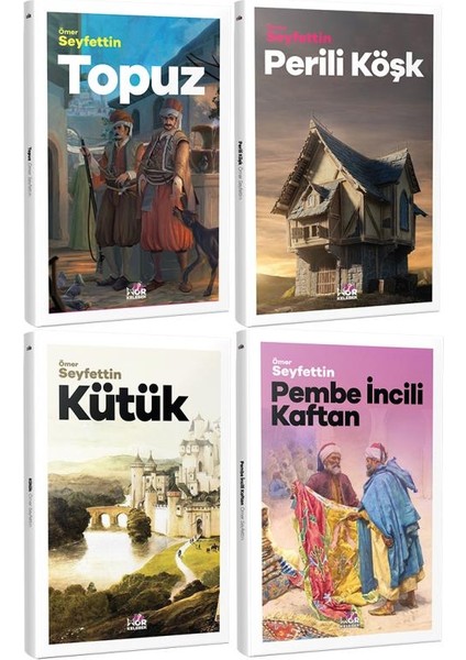Ömer Seyfettin'in 4lü Kitap Seti V2