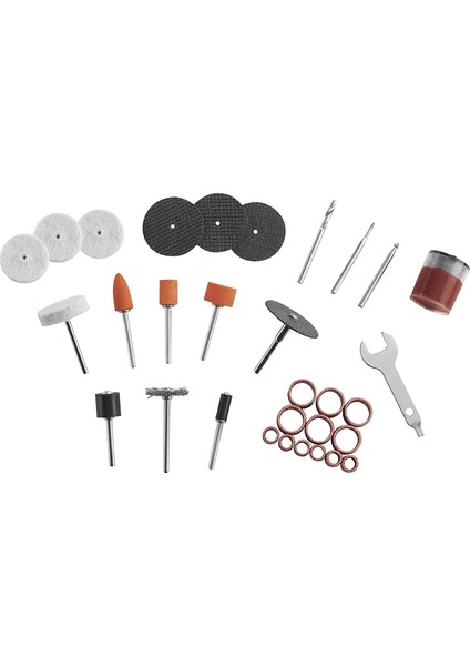 Ryobı r18rt-0 Akülü Gravür Seti 33 Parça