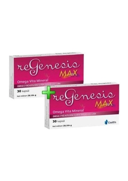 Max 30 Kapsül 2'li Paket