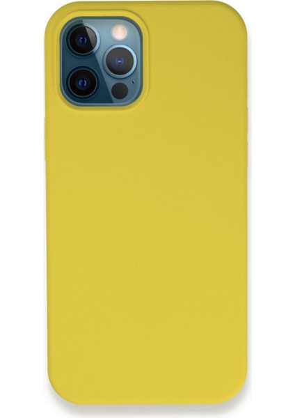 Apple iPhone 12 Pro Lansman Silikon Kılıf Tam Koruma