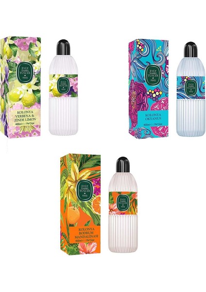 Kolonya Bodrum Mandalinası, Verbana & Zinde Limon ve Okyanus