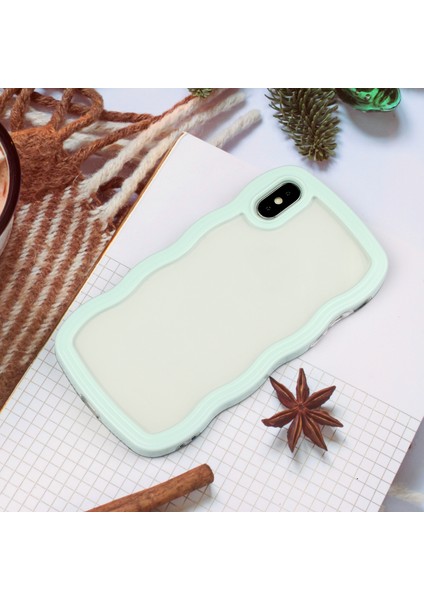 Iphone Xs Max Için Şeffaf Pc Tpu Telefon Kılıfı - Yeşil (Yurt Dışından) fırsatları