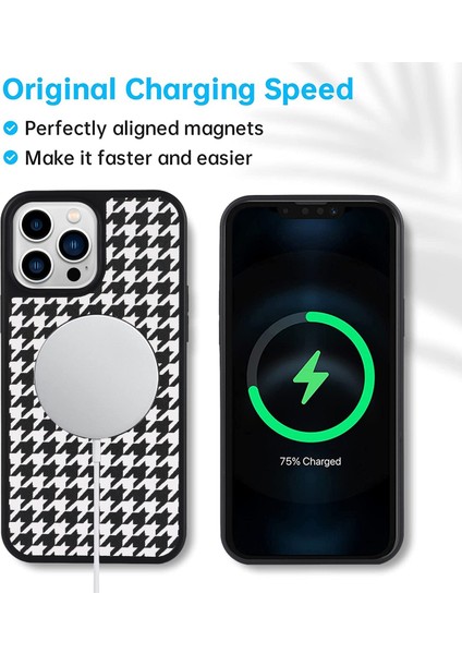 Iphone 14 Için Dermatoglif Magsafe Telefon Kılıfı - Gri (Yurt Dışından) modelleri