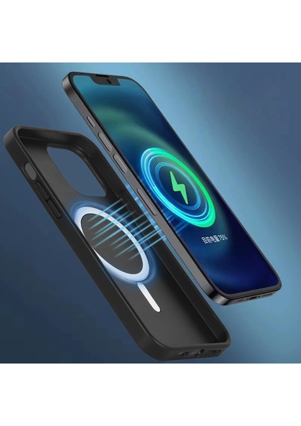 Iphone 14 Için Dermatoglif Magsafe Telefon Kılıfı - Gri (Yurt Dışından) fırsatları