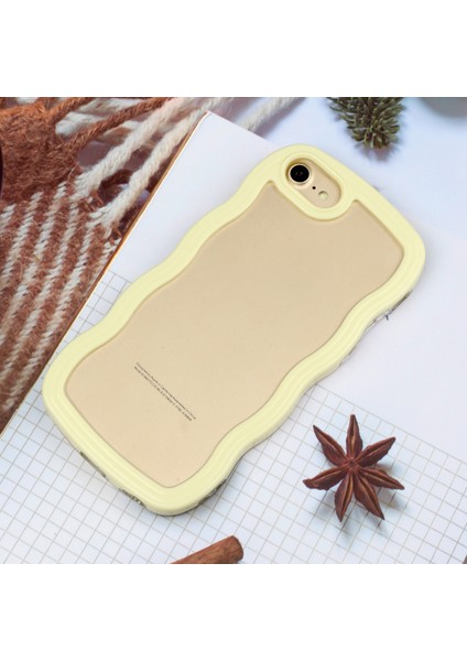 Iphone Se 2022/2020/7/8 Için Şeffaf Pc Tpu Telefon Kılıfı - Sarı (Yurt Dışından) fırsatları
