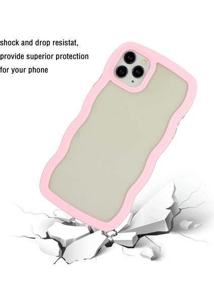 Iphone 11 Pro Max Için Şeffaf Pc Tpu Telefon Kılıfı - Pembe (Yurt Dışından) modelleri