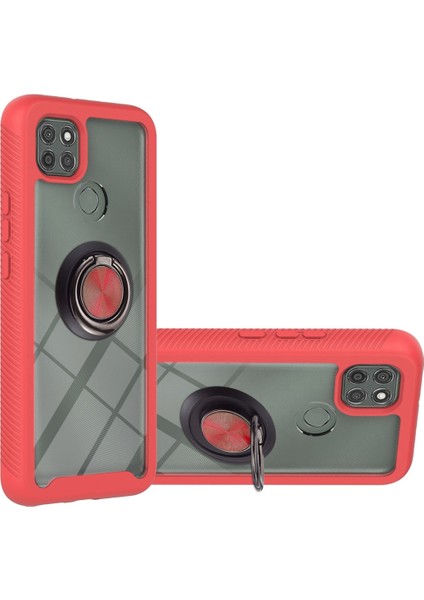 Motorola Moto G9 Power Için Yıldızlı Gökyüzü Telefon Kılıfı - Kırmızı (Yurt Dışından)