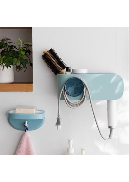 Saç Kurutma Makinesi Saklama Kutusu Curling Raf Banyo Organizatör (Yurt Dışından) fiyatları