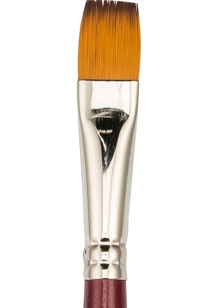 250 Serisi Sentetik Kıl Düz Kesik Fırça No: 1/2