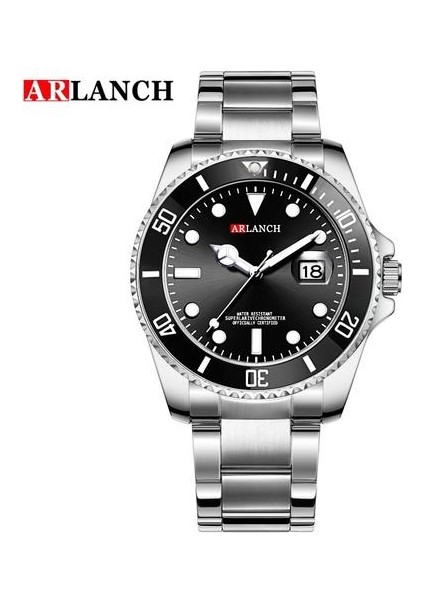 Altın Gümüş Yeşil Su Ghost Paslanmaz Çelik Üst Marka Lüks Rolexable Gmt Submariner Spor Su Geçirmez Klasik Erkekler Saatler | Kuvars Saatler(Yurt Dışından)