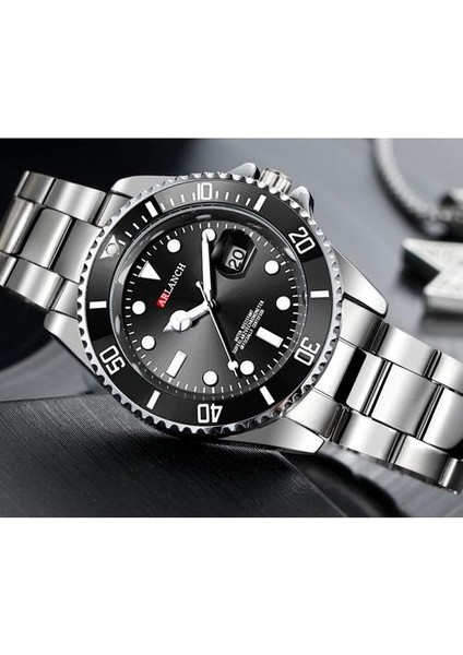 Altın Gümüş Yeşil Su Ghost Paslanmaz Çelik Üst Marka Lüks Rolexable Gmt Submariner Spor Su Geçirmez Klasik Erkekler Saatler | Kuvars Saatler(Yurt Dışından)