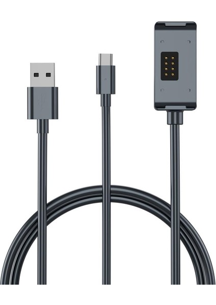 Telesın Djı Action 2 Manyetik Şarj Istasyonu USB To Type-C Şarj Kablosu 2 In 1 ( 65 cm )
