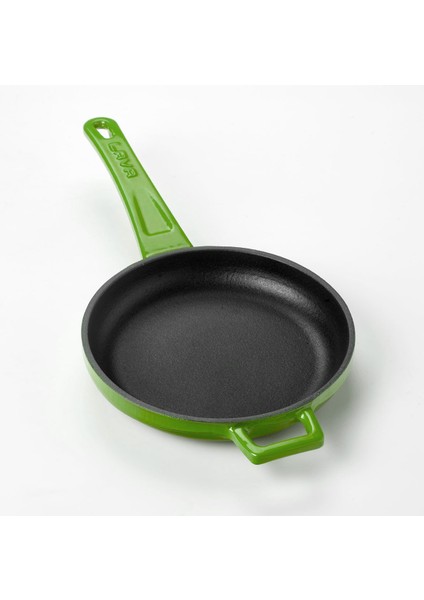 Döküm Kızartma Tavası, Metal Saplı. ÇAP(Ø)16CM. - Yeşil modelleri