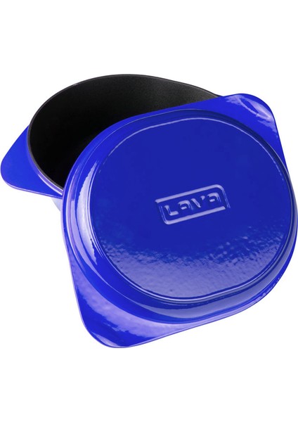 Döküm Ekmek Kabı / Terrine. Ölçü 24X27CM. - Mavi fırsatları