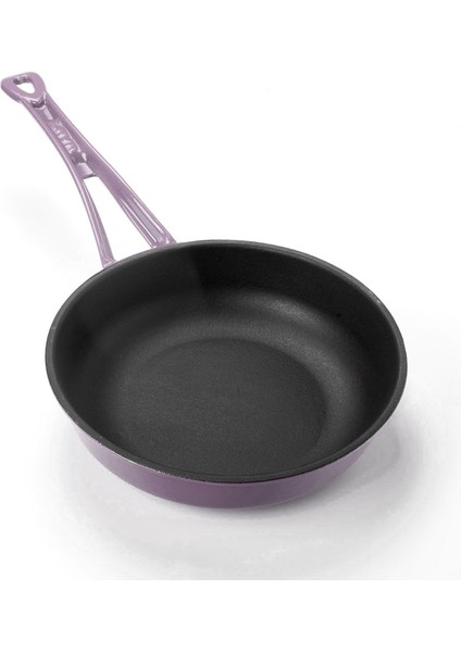 Döküm Kızartma Tavası, Metal Saplı. ÇAP(Ø)24CM. - Mor modelleri